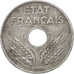 Francia, État français, 20 Centimes, 1942, Paris, BC+, Cinc, KM:900.2