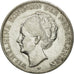 Netherlands, Wilhelmina I, 2-1/2 Gulden, 1930, AU(50-53), Silver, KM:165
