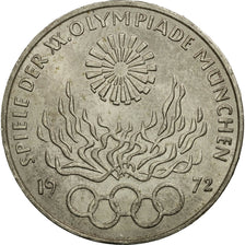 Coin, GERMANY - FEDERAL REPUBLIC, 10 Mark, 1972, Munich, AU(50-53), Silver