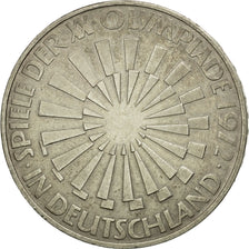 Coin, GERMANY - FEDERAL REPUBLIC, 10 Mark, 1972, Munich, AU(50-53), Silver