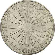 Münze, Bundesrepublik Deutschland, 10 Mark, 1972, Munich, SS+, Silber, KM:134.1