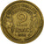 Coin, France, Morlon, 2 Francs, 1938, EF(40-45), Aluminum-Bronze, KM:886