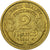 Coin, France, Morlon, 2 Francs, 1941, EF(40-45), Aluminum-Bronze, KM:886