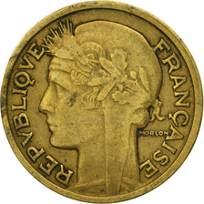 Munten, Frankrijk, Morlon, 2 Francs, 1931, ZF, Aluminum-Bronze, KM:886
