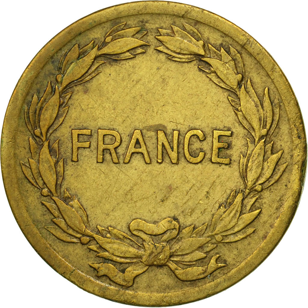 France, France Libre, 2 Francs, 1944, Philadelphia, TB+, Laiton, KM:905,Gad 537