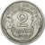 Moneta, Francia, Morlon, 2 Francs, 1945, Beaumont - Le Roger, MB+, Alluminio