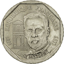Coin, France, Pasteur, 2 Francs, 1995, AU(55-58), Nickel, KM:1119, Gadoury:549