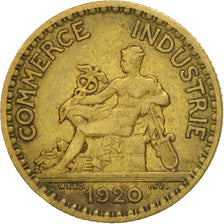 France, Chambre de commerce, Franc, 1920, Paris, VF(30-35), Alum-Bron, KM 876