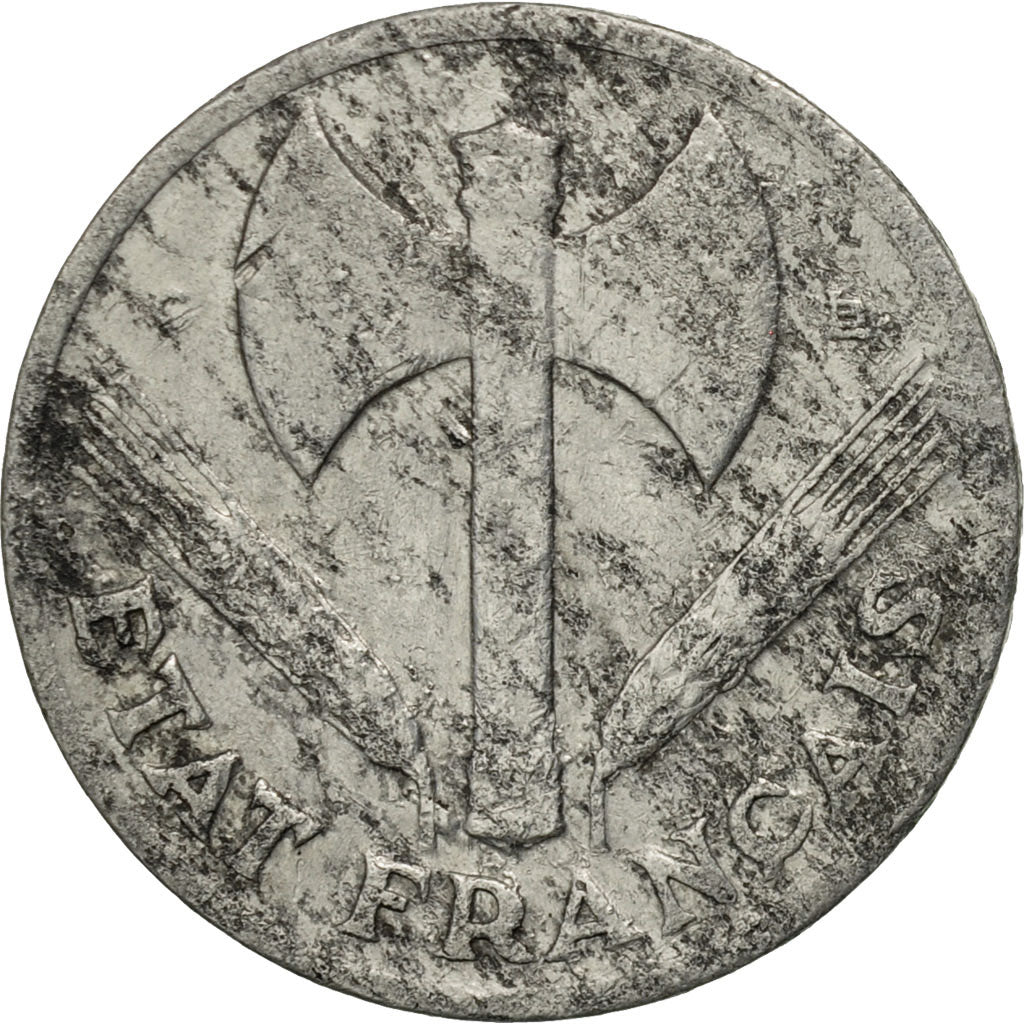 France, Bazor, 50 Centimes, 1944, Castelsarrasin, TB,Aluminium, KM:914.3,Gad 425
