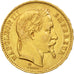 Moneda, Francia, Napoleon III, Napoléon III, 20 Francs, 1867, Paris, MBC+, Oro