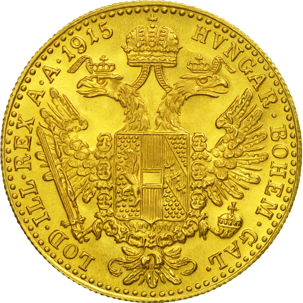 Austria, Franz Joseph I, Ducat, 1915, MS(60-62), Gold, KM:2267