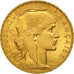 Munten, Frankrijk, Marianne, 20 Francs, 1907, PR+, Goud, KM:857, Gadoury:1064a