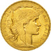 Münze, Frankreich, Marianne, 20 Francs, 1910, VZ+, Gold, KM:857, Gadoury:1064a