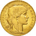 Münze, Frankreich, Marianne, 20 Francs, 1914, VZ+, Gold, KM:857, Gadoury:1064a
