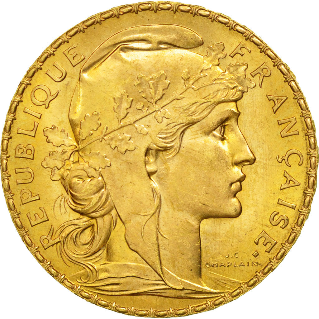 Monnaie, France, Marianne, 20 Francs, 1913, SUP+, Or, KM:857, Gadoury:1064a