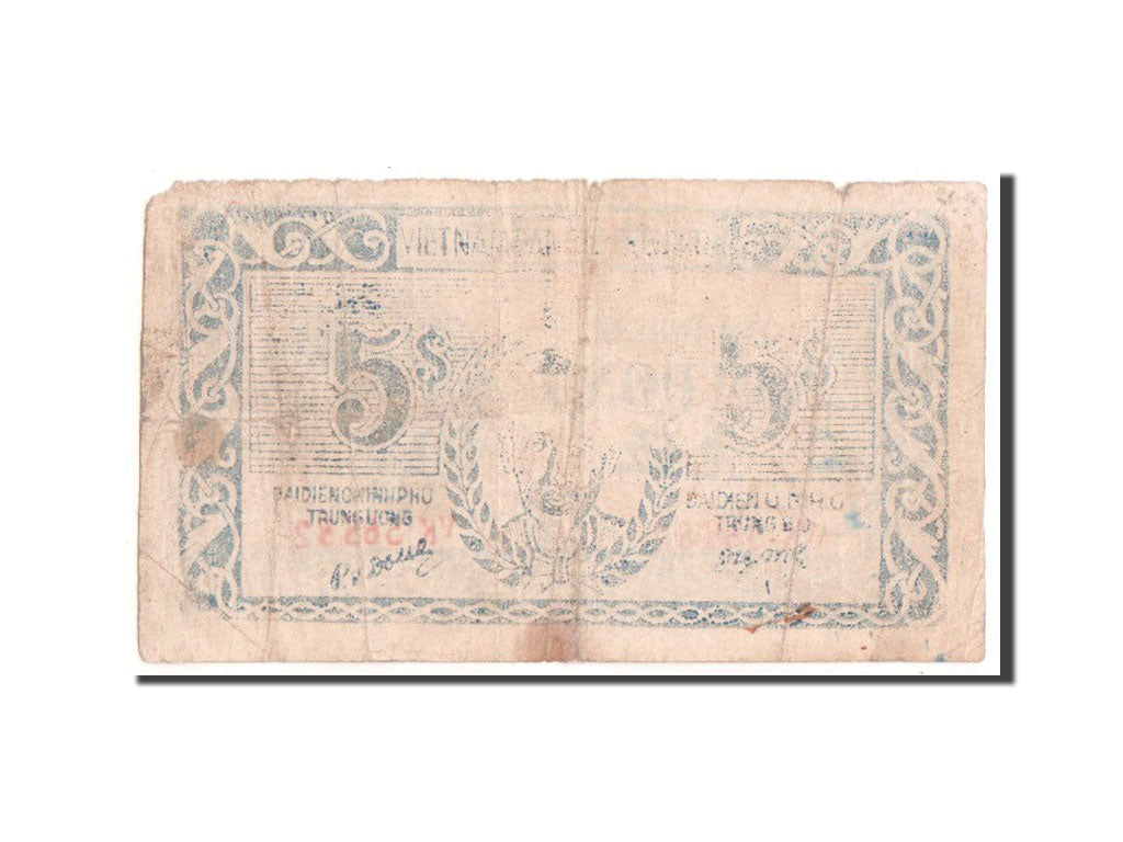 Viet Nam, 5 D<ox>ng, 1949, KM #46c, VF(20-25), VK
