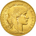 Munten, Frankrijk, Marianne, 20 Francs, 1911, PR+, Goud, KM:857, Gadoury:1064a