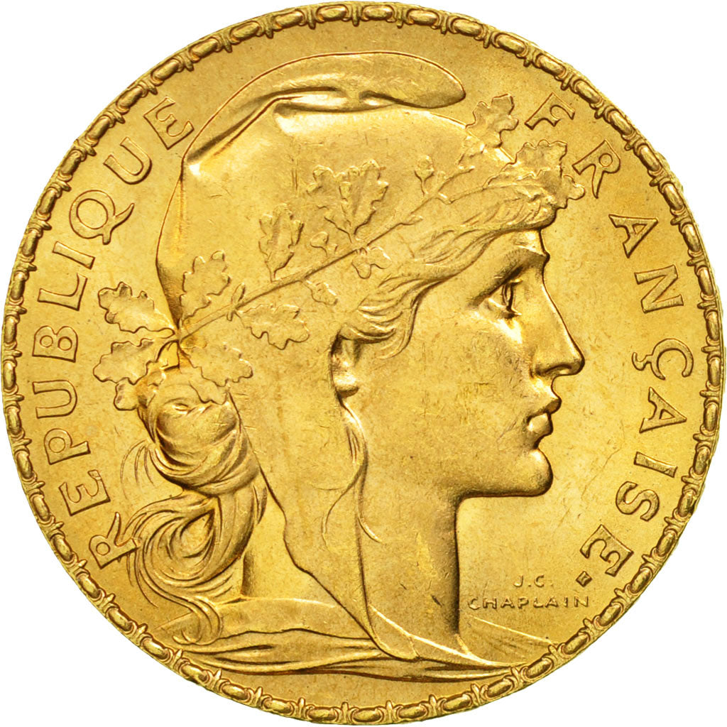 Monnaie, France, Marianne, 20 Francs, 1911, SUP+, Or, KM:857, Gadoury:1064a