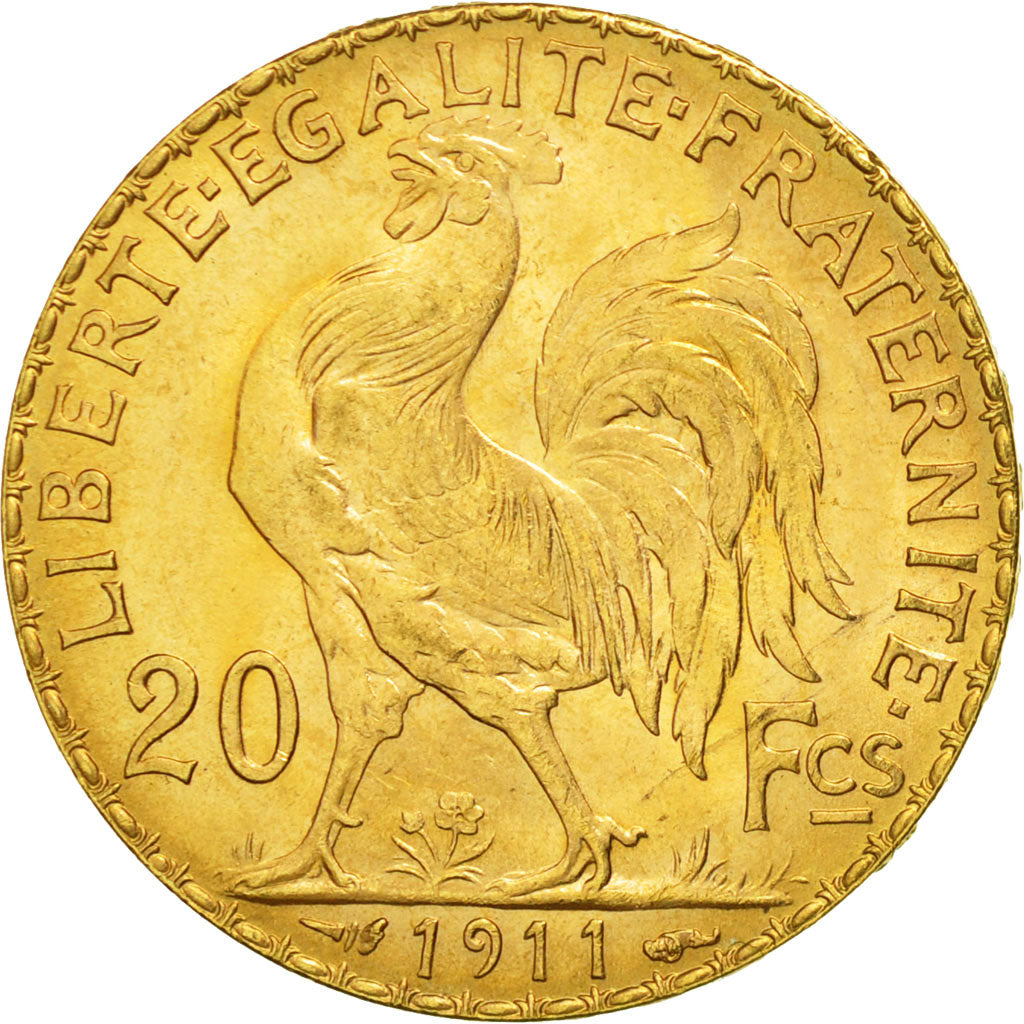 Monnaie, France, Marianne, 20 Francs, 1911, SUP+, Or, KM:857, Gadoury:1064a