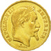 Monnaie, France, Napoleon III, Napoléon III, 20 Francs, 1868, Strasbourg, SUP