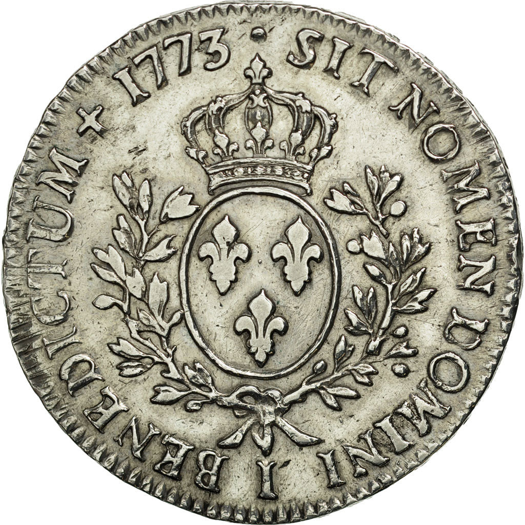Coin, France, Louis XV, Écu à la vieille tête, Ecu, 1773, Limoges, EF(40-45)