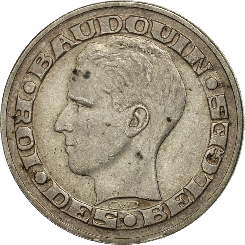 Monnaie, Belgique, 50 Francs, 50 Frank, 1958, SUP, Argent, KM:150.1