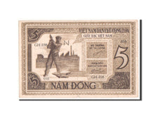 Viet Nam, 5 D<ox>ng, 1946, KM #4, VF(30-35), GH