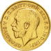 Grande-Bretagne, George V, 1/2 Sovereign, 1911, TTB+, Or, KM:819