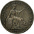Monnaie, Grande-Bretagne, George IV, Farthing, 1825, TTB, Cuivre, KM:677