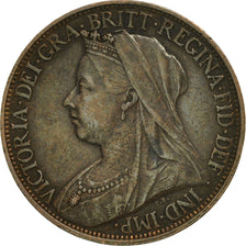 Great Britain, Victoria, Farthing, 1895, EF(40-45), Bronze, KM:788.1