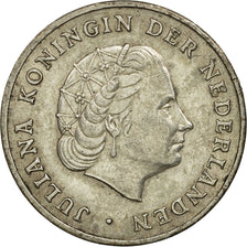 Coin, Netherlands Antilles, Juliana, Gulden, 1952, AU(50-53), Silver, KM:2