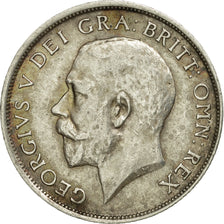 Great Britain, George V, Shilling, 1917, AU(50-53), Silver, KM:816