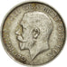 Great Britain, George V, Shilling, 1917, AU(50-53), Silver, KM:816