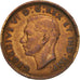 Moneta, Canada, George VI, Cent, 1942, Royal Canadian Mint, Ottawa, EF(40-45)