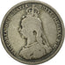 Great Britain, Victoria, Shilling, 1888, VF(20-25), Silver, KM:761