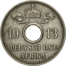 África oriental alemana, Wihelm II, 5 Heller, 1913, Berlin, MBC+, KM 13