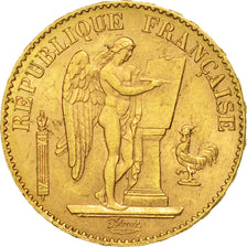 France, Génie, 20 Francs, 1896, Paris, AU(55-58), Gold, KM:825, Gadoury:1063