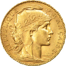 Francia, Marianne, 20 Francs, 1914, SPL-, Oro, KM:857, Gadoury:1064a