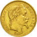 Moneta, Francia, Napoleon III, Napoléon III, 20 Francs, 1863, Strasbourg, BB+