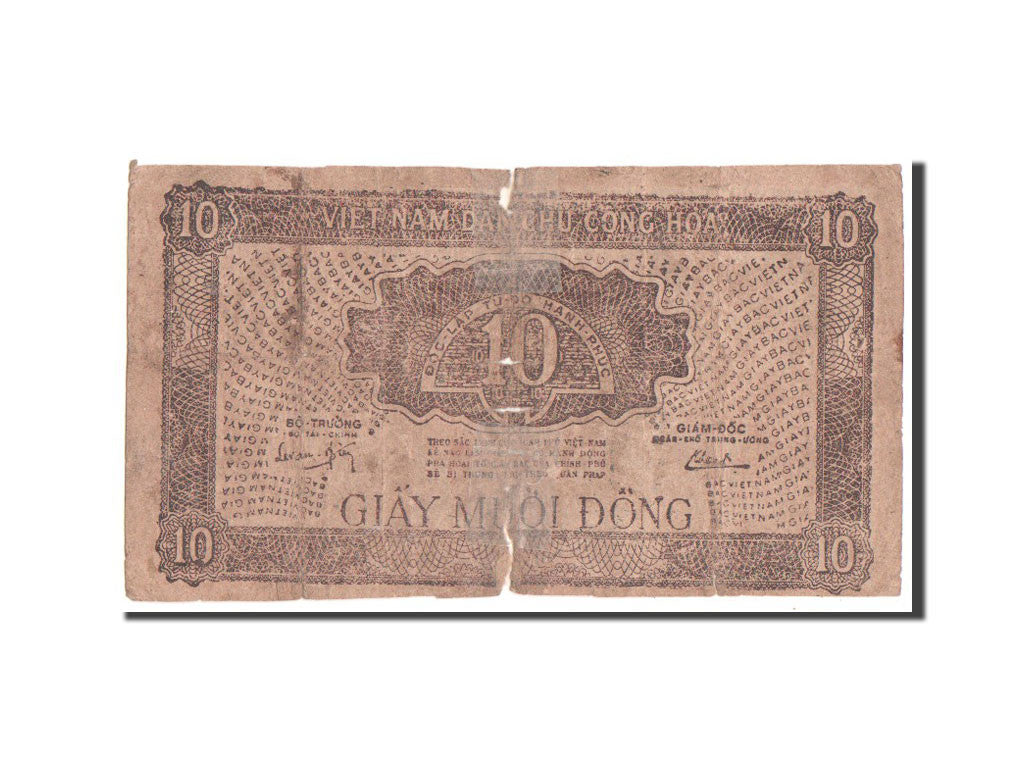 Viet Nam, 10 D<ox>ng, 1948, KM #20c, F(12-15), E