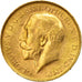 Australia, George V, Sovereign, 1918, Perth, AU(55-58), Gold, KM:29