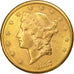 Coin, United States, Liberty Head, $20, Double Eagle, 1887, U.S. Mint, San