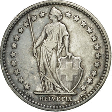 Coin, Switzerland, 2 Francs, 1906, EF(40-45), Silver, KM:21