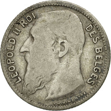 Belgium, Franc, 1904, VF(30-35), Silver, KM:56.1