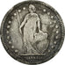 Coin, Switzerland, Franc, 1880, Bern, VF(20-25), Silver, KM:24