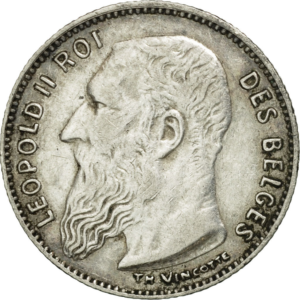 Belgium, 50 Centimes, 1909, AU(50-53), Silver, KM:60.2
