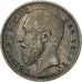 Coin, Belgium, Leopold II, Franc, 1887, EF(40-45), Silver, KM:29.1