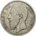 Belgium, Leopold II, Franc, 1886, VF(20-25), Silver, KM:28.1