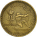 Monaco, Louis II, 2 Francs, 1924, Poissy, EF(40-45), Aluminum-Bronze, KM:115