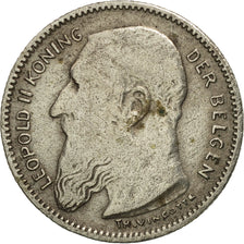 Belgium, 50 Centimes, 1907, VF(30-35), Silver, KM:61.1